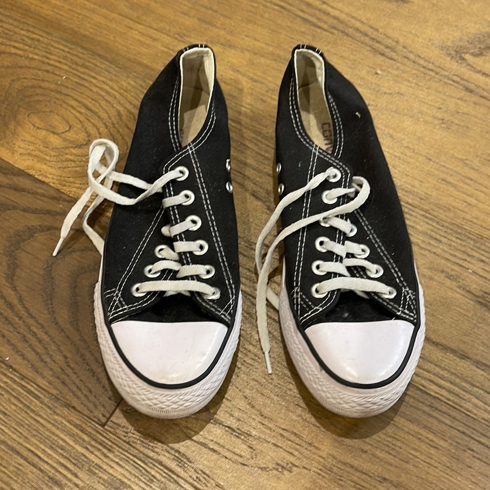 Converse black W 8.5 M 7